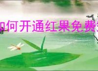 如何开通红果免费短剧会员