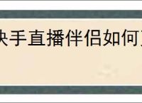 快手直播伴侣如何更改语速