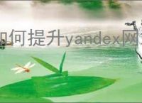 如何提升yandex网站推广流量