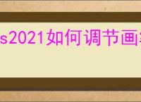 ps2021如何调节画笔工具不透明度