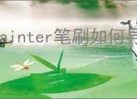 painter笔刷如何导入