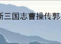 新三国志曹操传郭嘉怎么搭配,新三国志曹操传郭嘉搭配指南