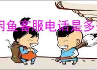 闲鱼客服电话是多少