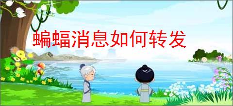 蝙蝠消息如何转发