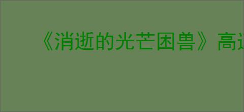 《消逝的光芒困兽》高速公路安全屋位置