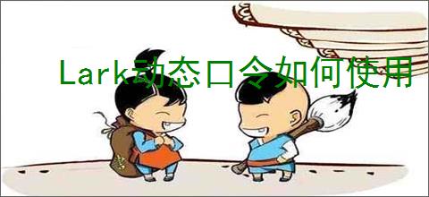 Lark动态口令如何使用