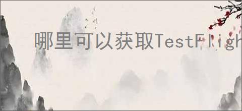 哪里可以获取TestFlight兑换码