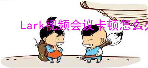 Lark视频会议卡顿怎么办